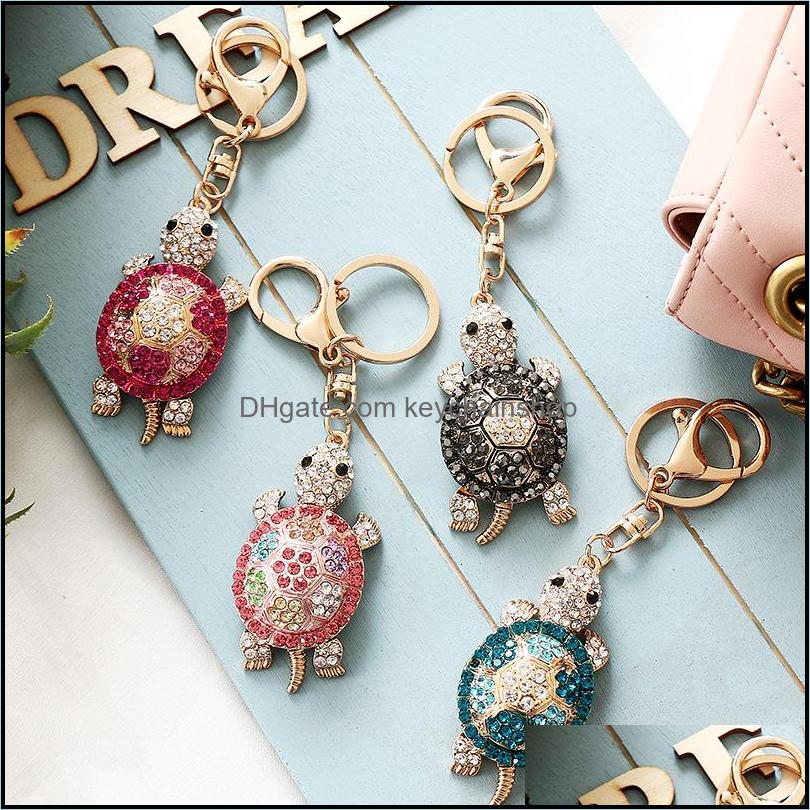 Keychains Fashion Accessories Cute Colorf Diamond Set Turtle Metal Keychain Pendant Creative Car Bag Jewelry S Dhqhb
Keychains Fashion Accessories Cute Colorf Diamond Set Turtle Metal Keychain Pendant Creative Car Bag Jewelry S Dhqhb