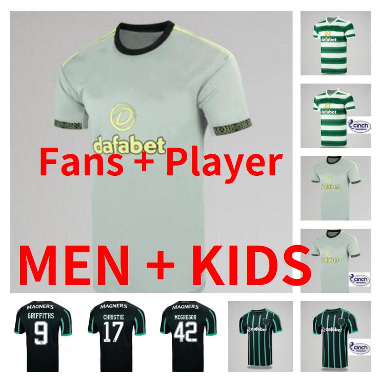 FANS Player version 22 23 Celtic FC Away Soccer Jersey ABADA TAYLOR GIAKOUMAKIS 2022 2023 JOTA KYOGO ROGIC MCGREGOR Football Shirt FORREST RALSTON Men's kids kit
FANS Player version 22 23 Celtic FC Away Soccer Jersey ABADA TAYLOR GIAKOUMAKIS 2022 2023 JOTA KYOGO ROGIC MCGREGOR Football Shirt FORREST RALSTON Men's kids kit