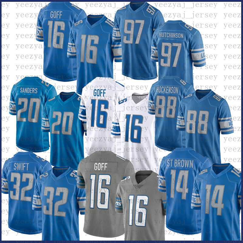 Barry Sanders Aidan Hutchinson Football Jersey Jameson Williams T.J. Hockenson Detroits Amon-Ra Jared Goff St. Brown D'Andre Swift Tracy Walker III Jack Fox Jeff Okudah, Mens-xs
Barry Sanders Aidan Hutchinson Football Jersey Jameson Williams T.J. Hockenson Detroits Amon-Ra Jared Goff St. Brown D'Andre Swift Tracy Walker III Jack Fox Jeff Okudah, Mens-xs