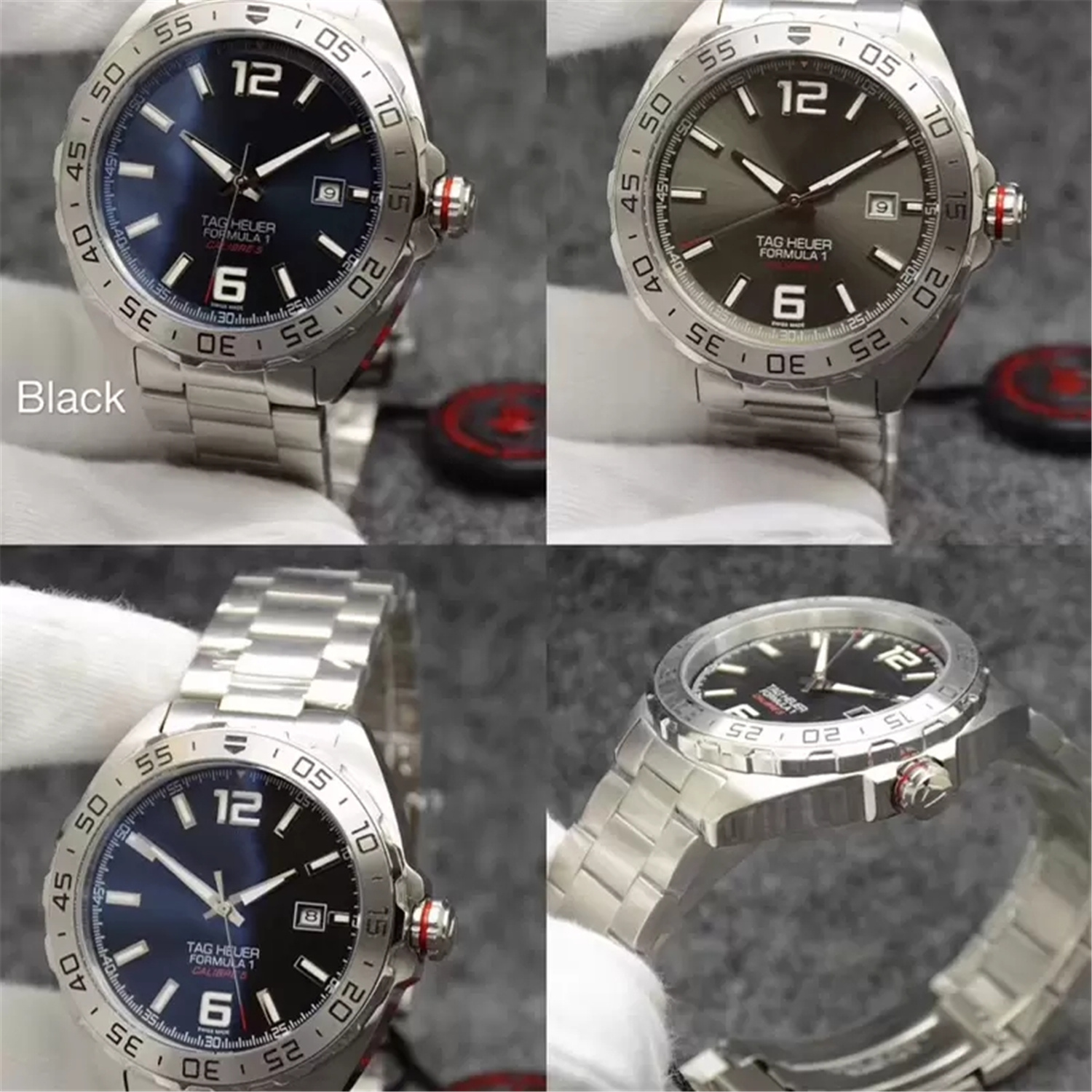Top Men's Mechanical Stainless Steel Automatic 2813Movement Wristwatch Men Self Wind AQUARACER Calibre Watches Tag Watch
Top Men's Mechanical Stainless Steel Automatic 2813Movement Wristwatch Men Self Wind AQUARACER Calibre Watches Tag Watch