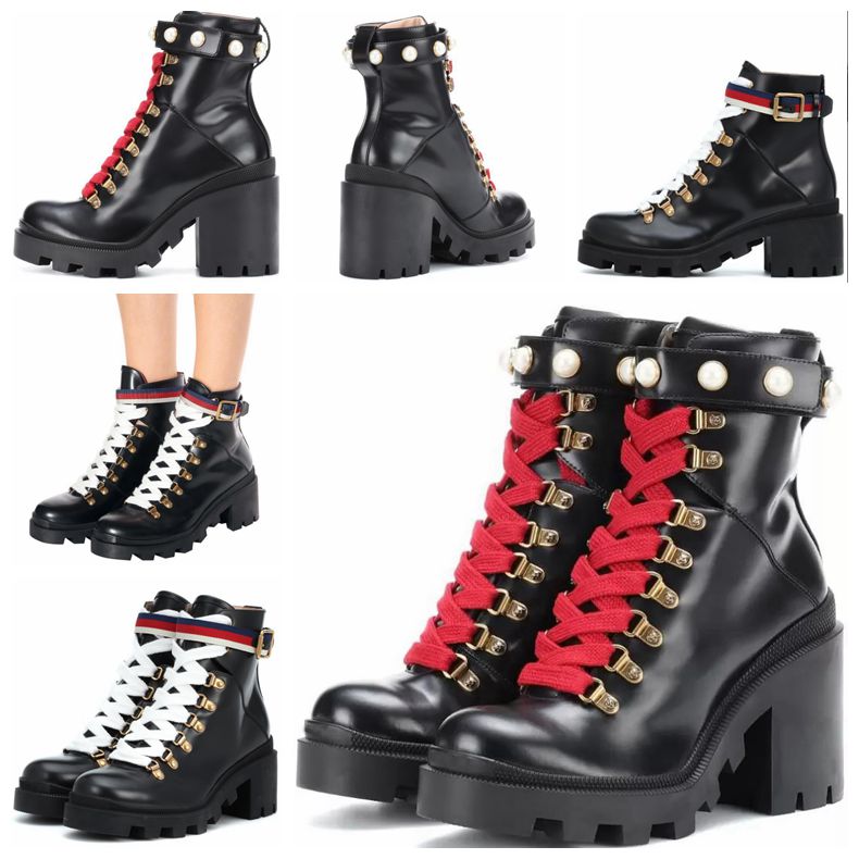 Designer Fashion Top Luxury Trip leather Ankle Boots Winter Crystal-Embellished Lug Sole Combat Boot Women Platform Booties Famous Footwear Comfort Walking EU35-42
Designer Fashion Top Luxury Trip leather Ankle Boots Winter Crystal-Embellished Lug Sole Combat Boot Women Platform Booties Famous Footwear Comfort Walking EU35-42