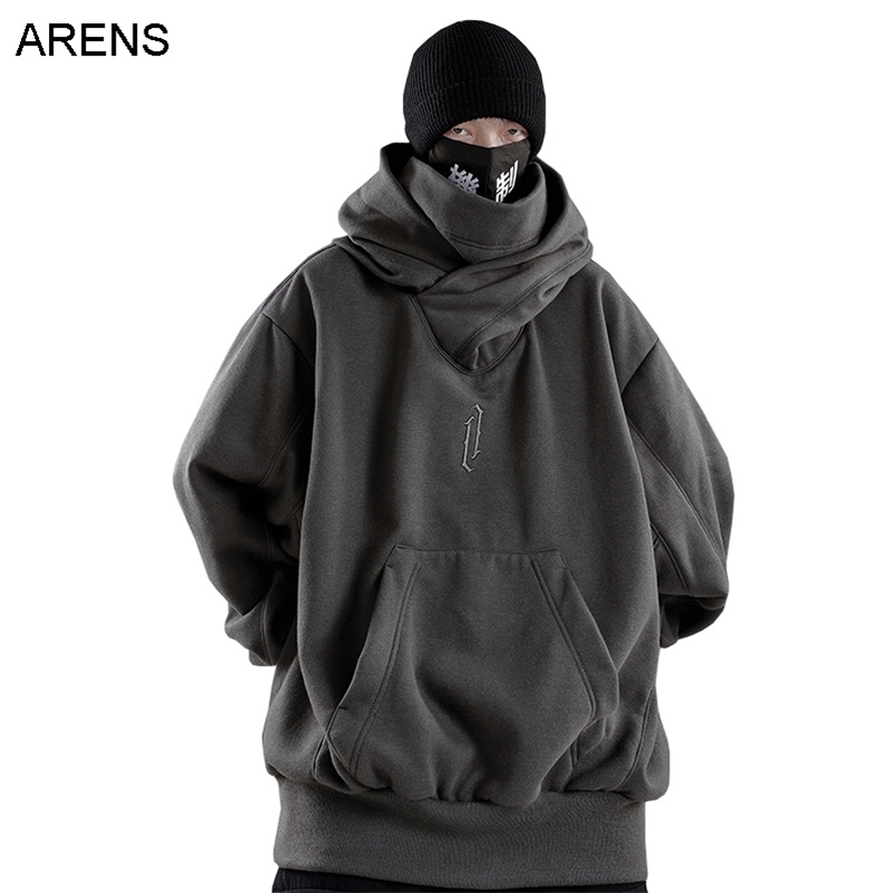 Spring autumn High collar hoodie loose comfortable Men's clothes Harajuku Hiphop streetwear Fleece hooded oversize Sweatshirt 220811, Black
Spring autumn High collar hoodie loose comfortable Men's clothes Harajuku Hiphop streetwear Fleece hooded oversize Sweatshirt 220811, Black