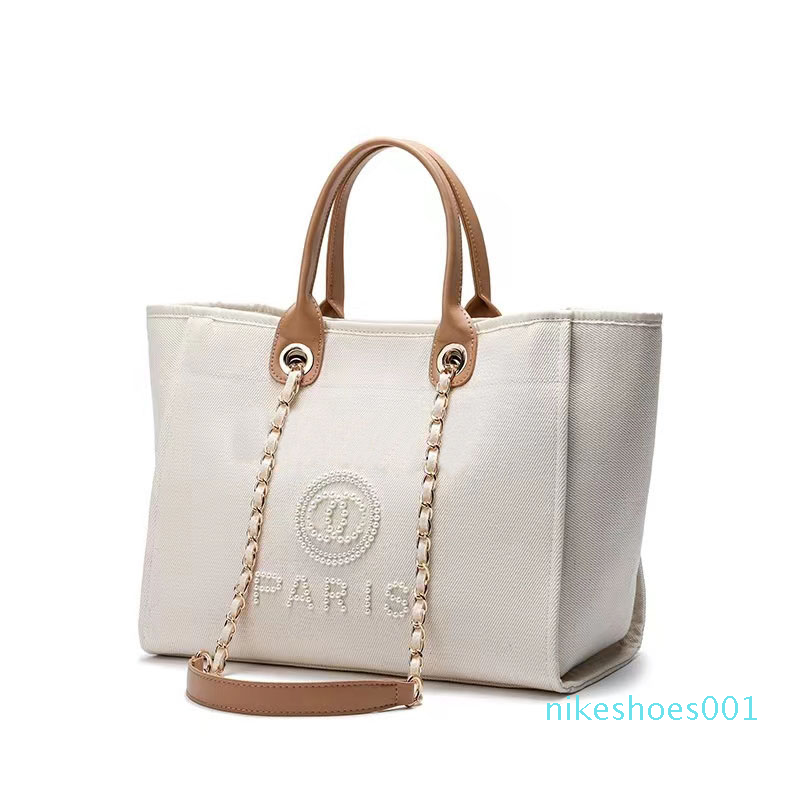 Classic Luxury Designer Beach Bags Canvas Pearl Evening Bag Portable Shopping Large Capacity Handbag Brand Ch Women Handbags Label Backpack Ladies Satchel I0uq, Picture contact customer service
Classic Luxury Designer Beach Bags Canvas Pearl Evening Bag Portable Shopping Large Capacity Handbag Brand Ch Women Handbags Label Backpack Ladies Satchel I0uq, Picture contact customer service