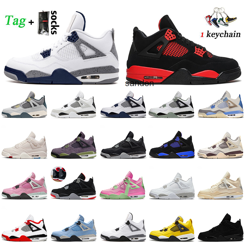 Jumpman 4 4s Basketball Shoes Size 36-47 Women Mens Trainers Midnight Navy Blue Thunder Sail Pink Seafoam Craft Military Black Cat Canvas TS, C42 black 40-47
Jumpman 4 4s Basketball Shoes Size 36-47 Women Mens Trainers Midnight Navy Blue Thunder Sail Pink Seafoam Craft Military Black Cat Canvas TS, C42 black 40-47
