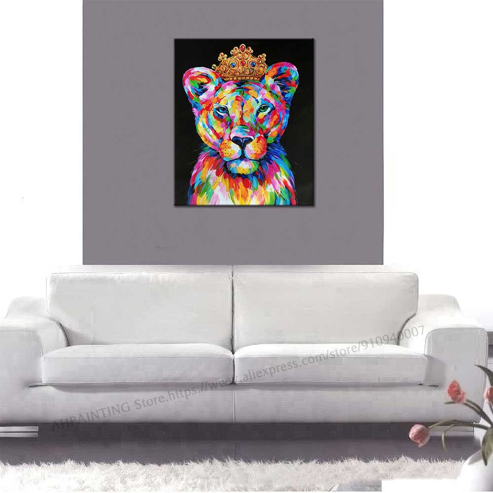 Modern Queen Lioness Canvas Print Picture Abstract Graffiti Animal Art Poster Wall Decor Painting For Living Room Home Decor
Modern Queen Lioness Canvas Print Picture Abstract Graffiti Animal Art Poster Wall Decor Painting For Living Room Home Decor