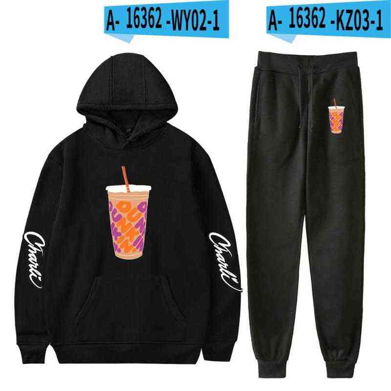 Harajuku Men's Tracksuits Charli Damelio Merch Kpop Tracksuit Hoodies Sweatpants Suit Men Women Casual Sport Sets Streetwear 2Pcs Sweatshirt T220809
Harajuku Men's Tracksuits Charli Damelio Merch Kpop Tracksuit Hoodies Sweatpants Suit Men Women Casual Sport Sets Streetwear 2Pcs Sweatshirt T220809