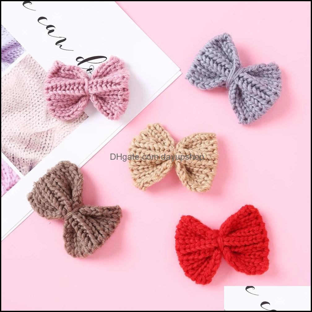 Hair Clips Barrettes Jewelry Winter Wool Knitted School Girls Cute Knot Bows Hairpins Christmas Gifts H Dhygs
Hair Clips Barrettes Jewelry Winter Wool Knitted School Girls Cute Knot Bows Hairpins Christmas Gifts H Dhygs