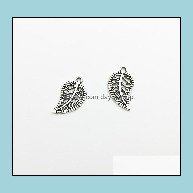 Charms Jewelry Findings Components 200Pcs/Lot Antique Sier Plated Hollow Leaf Pendants For Making Bracelet Dhjyt
Charms Jewelry Findings Components 200Pcs/Lot Antique Sier Plated Hollow Leaf Pendants For Making Bracelet Dhjyt
