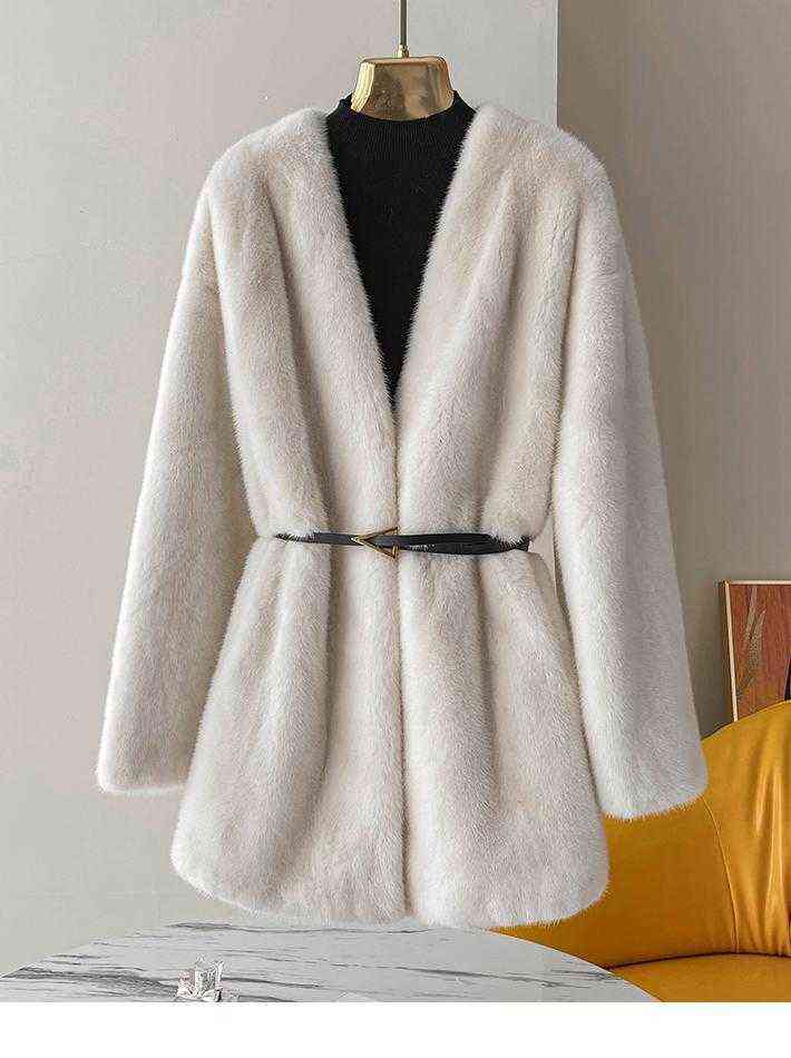 Women real mink coats female mink fur coat genuine long fur coat ladies winter clothes oversize 6xl 5xl 7xl natura fur coats T220814