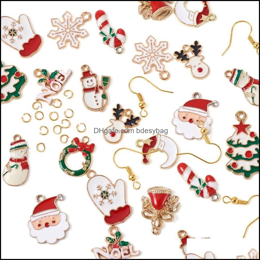 Charms Jewelry Findings Components Christmas Enamel Pendants Bell Snowflake Snowman Xmas Tree Decoration Diy Earrings Dhsp3
Charms Jewelry Findings Components Christmas Enamel Pendants Bell Snowflake Snowman Xmas Tree Decoration Diy Earrings Dhsp3
