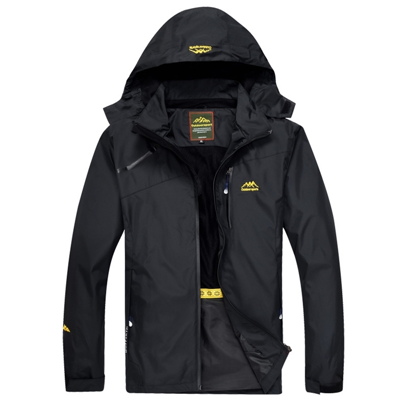 DIMUSI Men's Jackets Spring Autumn Casual Men Outwear Raincoat Waterproof Hooded Coats Male Breathable Bomber Jackets 4XLYA813 220811