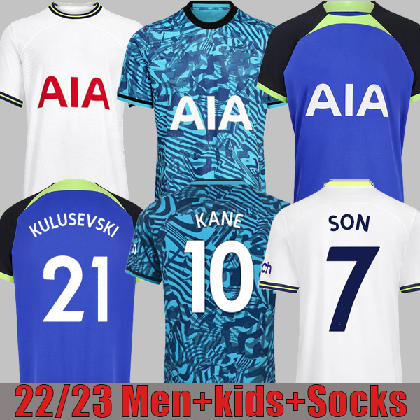23 KANE SON BERGWIJN Soccer Jerseys HOJBJERG KULUSEVSKI Away 2022 2023 LUCAS DELE Third 3rd Football kit shirt BRYAN tops Men kids sets, 22/23 home kids
23 KANE SON BERGWIJN Soccer Jerseys HOJBJERG KULUSEVSKI Away 2022 2023 LUCAS DELE Third 3rd Football kit shirt BRYAN tops Men kids sets, 22/23 home kids