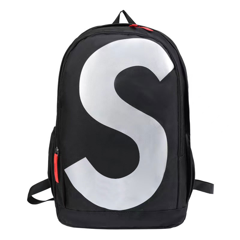 Luxurys Mens And Womens Casual Style Backpacks Large Capacity Letter Printing Yellow Strap Solid Bag Computer Satchels 3 Colors, Black
Luxurys Mens And Womens Casual Style Backpacks Large Capacity Letter Printing Yellow Strap Solid Bag Computer Satchels 3 Colors, Black