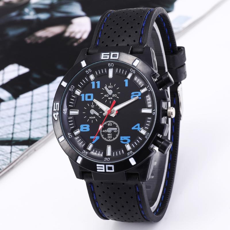 Wristwatches Men's Wristwatch Top Fashion Military Quartz Watch For Men Sports Wrist Watches Clock Hour Male Relogio MasculinoWristwatch, Blue
Wristwatches Men's Wristwatch Top Fashion Military Quartz Watch For Men Sports Wrist Watches Clock Hour Male Relogio MasculinoWristwatch, Blue