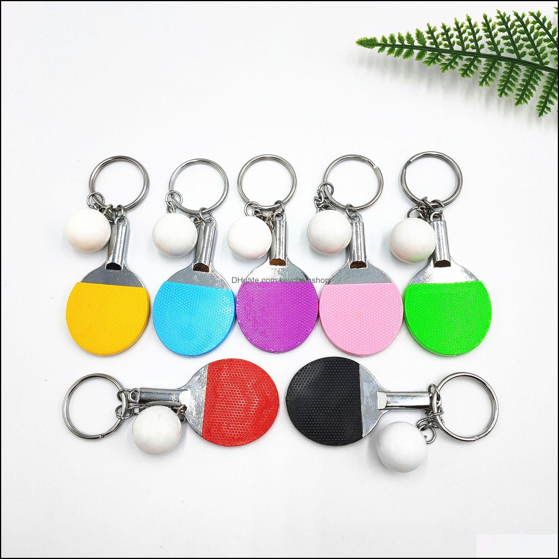 Keychains Fashion Accessories Creative Mini Table Tennis Racket Men Women Metal Sports Keychain Bag Pendant Small Gift Key C Dhrju
Keychains Fashion Accessories Creative Mini Table Tennis Racket Men Women Metal Sports Keychain Bag Pendant Small Gift Key C Dhrju