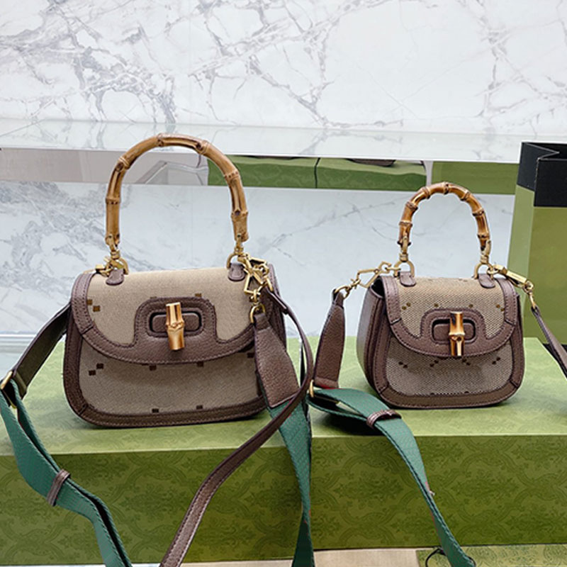 Bamboo Crossbody Bag Genuine Leather Handbag Purse Canvas Women Tote Bag Detachable Nylon Green Red Striped Strap Golden Hardware Handle Wallets, Box 
Bamboo Crossbody Bag Genuine Leather Handbag Purse Canvas Women Tote Bag Detachable Nylon Green Red Striped Strap Golden Hardware Handle Wallets, Box