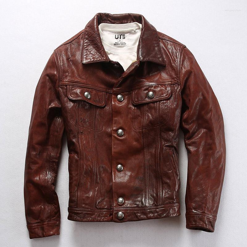Men's Leather & Faux Winter Autumn Fast Genuine Jackets Classic Vintage Fashion Sheep Jacket High Quality Warm Coats, Black
Men's Leather & Faux Winter Autumn Fast Genuine Jackets Classic Vintage Fashion Sheep Jacket High Quality Warm Coats, Black