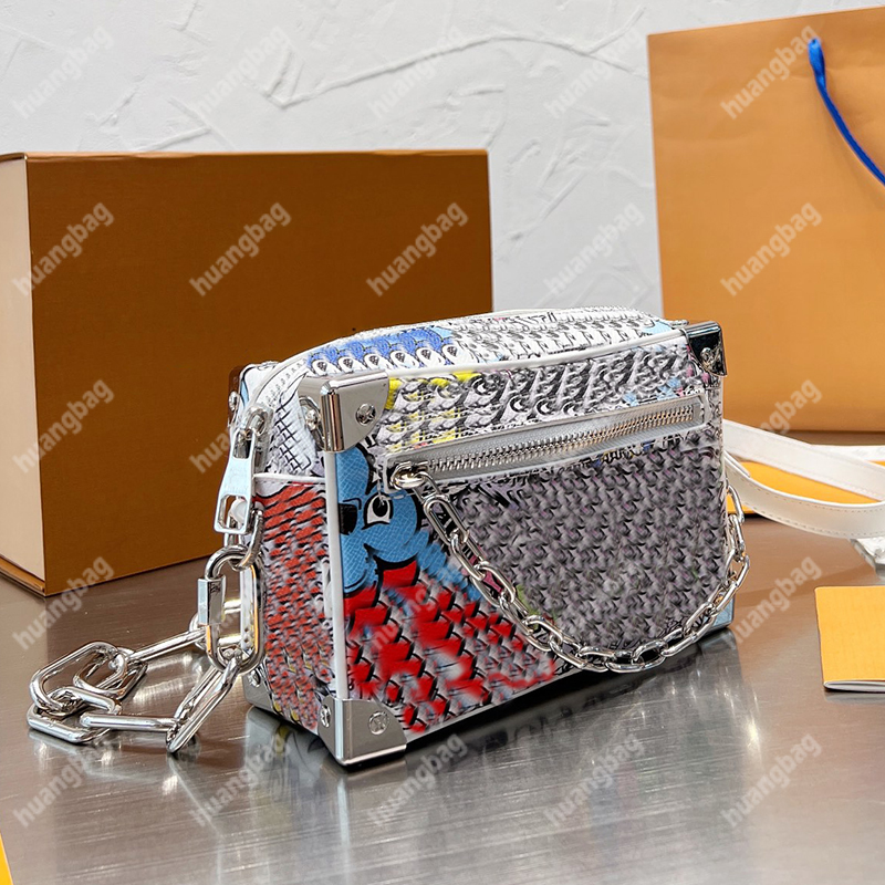 Leather Shoulder Bags Mini Soft Trunk Bag Designer Crossbody Women Graffiti Handbag High Quality Cosmetic Cases Unisex Handbags Wallet Fashion Purses Organizer, Increase freight
Leather Shoulder Bags Mini Soft Trunk Bag Designer Crossbody Women Graffiti Handbag High Quality Cosmetic Cases Unisex Handbags Wallet Fashion Purses Organizer, Increase freight