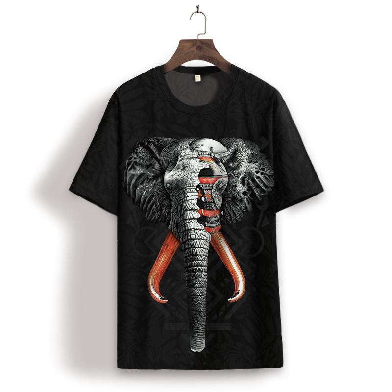 Men's T-Shirts Creative Elephant 3D Digital Printing Hip Hop Short Sleeve Tees Tops Summer Quality Hollow Icy Cool T Shirt Men Oversized 7XL, As picture
Men's T-Shirts Creative Elephant 3D Digital Printing Hip Hop Short Sleeve Tees Tops Summer Quality Hollow Icy Cool T Shirt Men Oversized 7XL, As picture