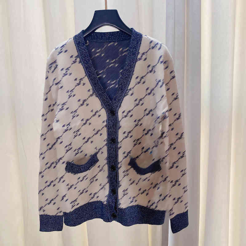 Designer Womens Full Body Classic Pattern Sweaters Fashion G..i Print Sweater V-neck Stretch Button Cardigan Knit Jackets Luxury Women Clothing 0515, 17
Designer Womens Full Body Classic Pattern Sweaters Fashion G..i Print Sweater V-neck Stretch Button Cardigan Knit Jackets Luxury Women Clothing 0515, 17