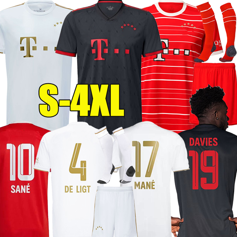 4XL DE LIGT soccer jersey 22/23 SANE HERNANDEZ BAYERN MUNICH GNABRY GORETZKA COMAN MULLER DAVIES KIMMICH football shirt Men Kids Kits sock Full sets 2022 2023 uniforms, 22-23 home player
4XL DE LIGT soccer jersey 22/23 SANE HERNANDEZ BAYERN MUNICH GNABRY GORETZKA COMAN MULLER DAVIES KIMMICH football shirt Men Kids Kits sock Full sets 2022 2023 uniforms, 22-23 home player