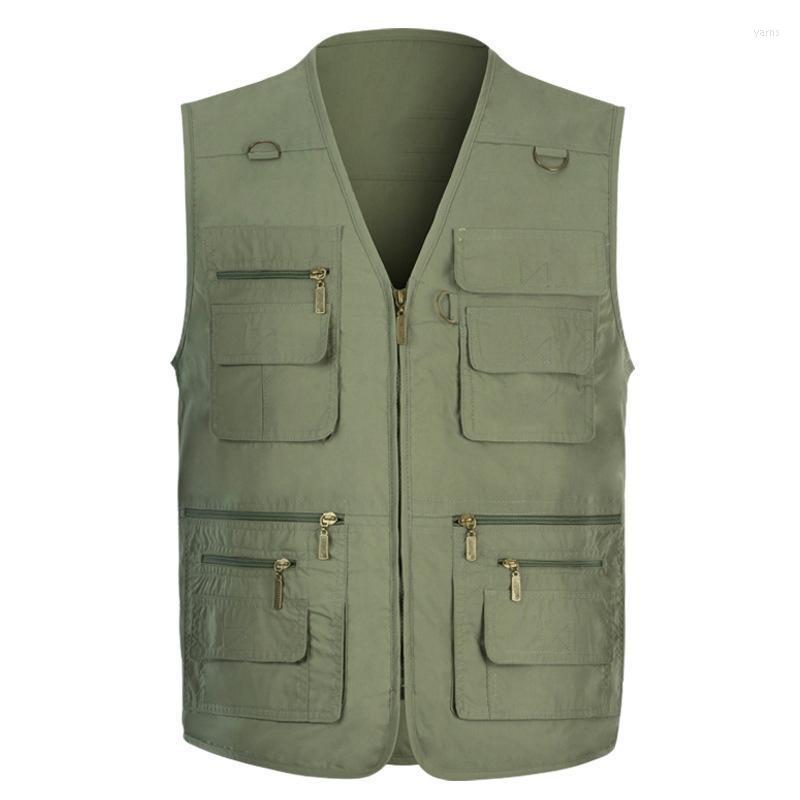 Male Casual Summer Big Size Cotton Sleeveless Vest With Many 16 Pockets Men Multi Pocket Pograph Waistcoat Men's Vests, Army green vest
Male Casual Summer Big Size Cotton Sleeveless Vest With Many 16 Pockets Men Multi Pocket Pograph Waistcoat Men's Vests, Army green vest
