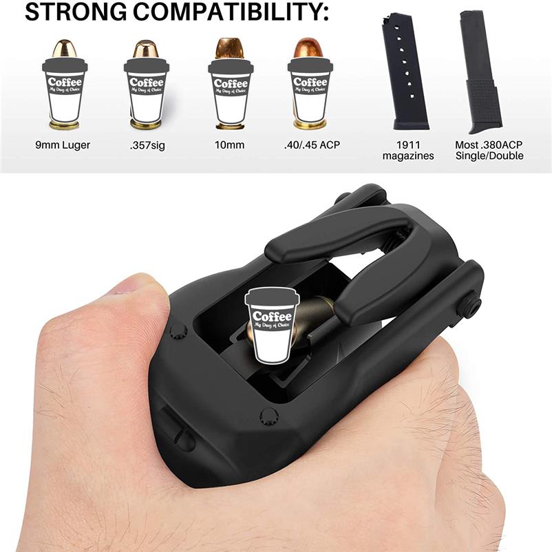 Magazine speed Loader Quickly press and fill in one second universal for 9mm-45acp3333
Magazine speed Loader Quickly press and fill in one second universal for 9mm-45acp3333