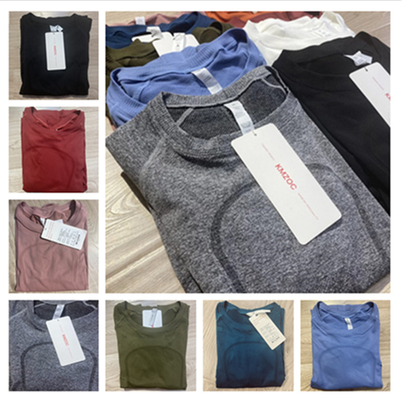 Yoga Outfits lu-008 womens wear Swiftly Tech ladies sports t shirts long sleeve outfit T-shirts moisture wicking knit high elastic fitness workout, 028
Yoga Outfits lu-008 womens wear Swiftly Tech ladies sports t shirts long sleeve outfit T-shirts moisture wicking knit high elastic fitness workout, 028
