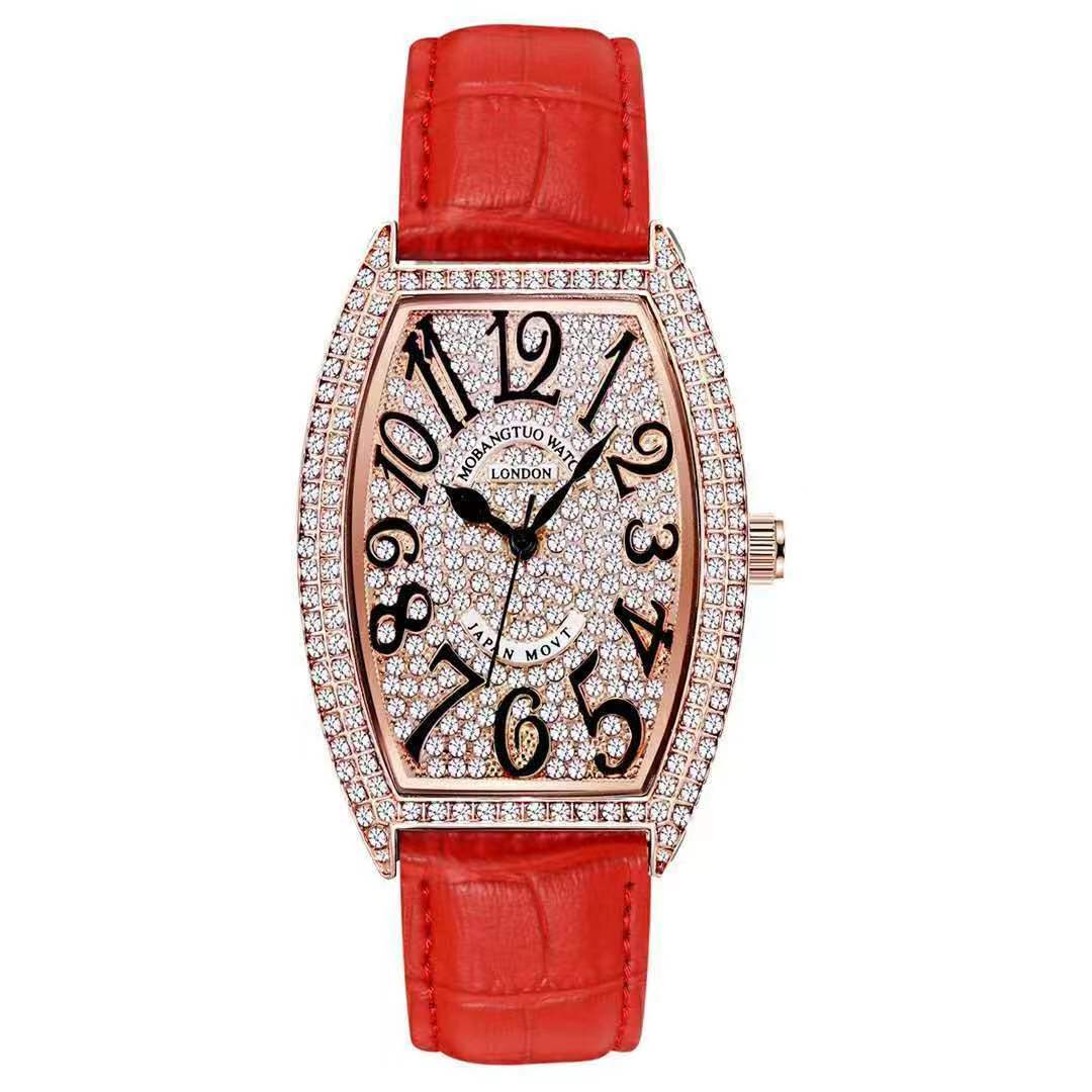 Luxury womens watches Designer New all-match genuine ladies watch digital model gypsophila quartz waterproof women watch barrel-shaped fashion gfgh
Luxury womens watches Designer New all-match genuine ladies watch digital model gypsophila quartz waterproof women watch barrel-shaped fashion gfgh