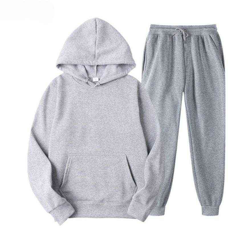 Brand Men' Tracksuits Men Sports Casual Sets Men' Hoodies Pants Two-Piece Suit Tracksuit Fashion Solid Color MaleMen' T220809, Purple 
Brand Men' Tracksuits Men Sports Casual Sets Men' Hoodies Pants Two-Piece Suit Tracksuit Fashion Solid Color MaleMen' T220809, Purple