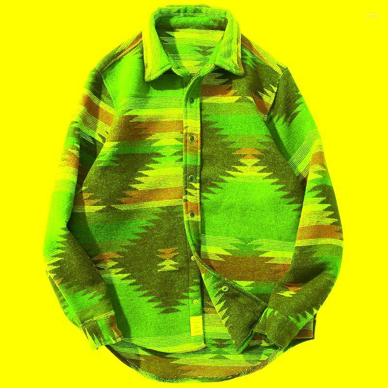 Men Streetwear Hip Hop Harajuku Shirt Geometric Striped Flannel Blouse Cotton Autumn Long Sleeve Casual Shirts Red Gray Men's
Men Streetwear Hip Hop Harajuku Shirt Geometric Striped Flannel Blouse Cotton Autumn Long Sleeve Casual Shirts Red Gray Men's