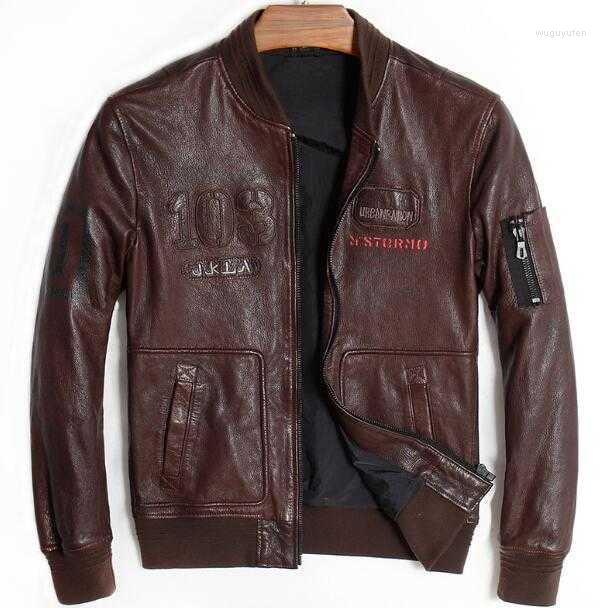 Men's Leather & Faux Genuine Jacket Men Motorcycle Black Punk Fashion Style Brand Winter Zipper Male Baseball Bomber
Men's Leather & Faux Genuine Jacket Men Motorcycle Black Punk Fashion Style Brand Winter Zipper Male Baseball Bomber