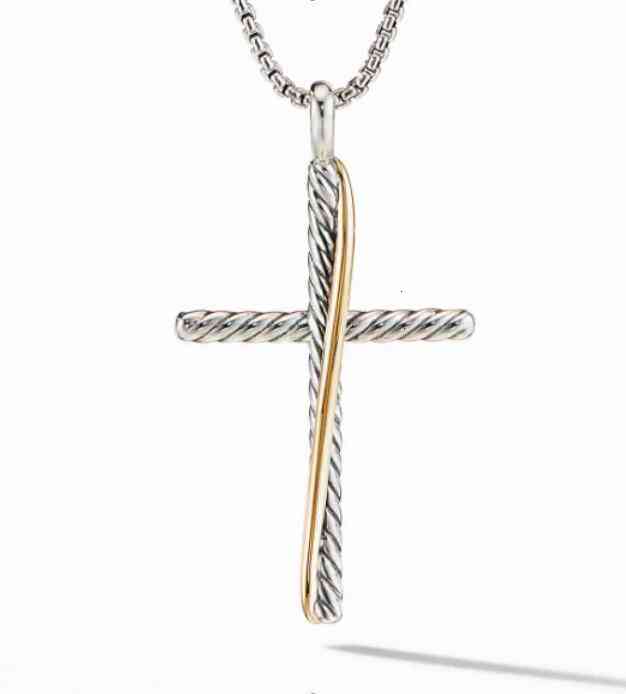 Chain Necklace Sliver Dy High Quality Diamond Necklaces Women Designer Luxury Amulet Pendants Brand Retro Classic Couple designer jewellery cjewelers