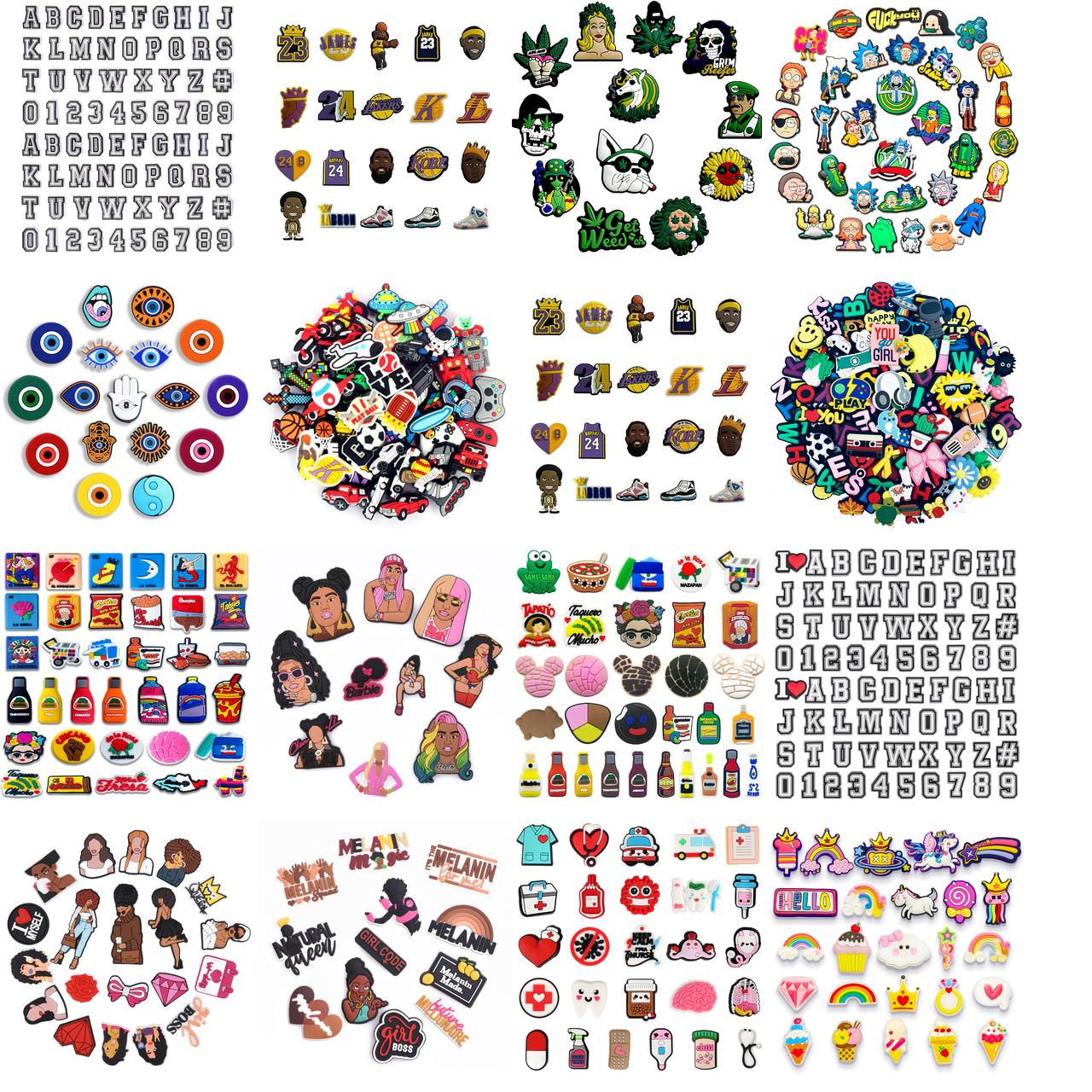 Cobcobb Highquality Shoe Charms Parts Accessories Sandals Decoration Supplements For Jibbitz Pvc Random send style
Cobcobb Highquality Shoe Charms Parts Accessories Sandals Decoration Supplements For Jibbitz Pvc Random send style