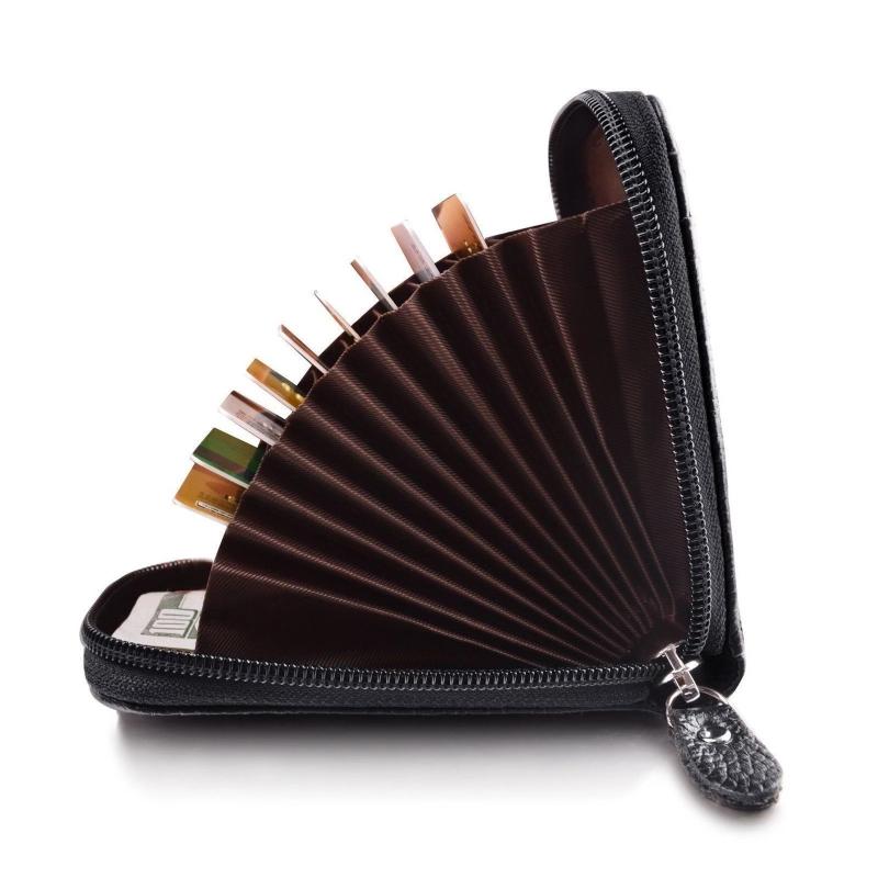 Wallets Ladies Wallet 2022 Short Oil Leather Organ Card Holder Vertical Zipper Clutch Multifunctional Solid Color WalletWallets, Black
Wallets Ladies Wallet 2022 Short Oil Leather Organ Card Holder Vertical Zipper Clutch Multifunctional Solid Color WalletWallets, Black