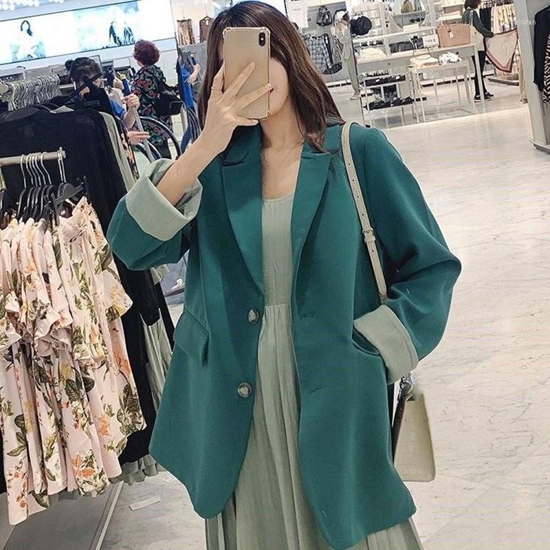 Women's Suits & Blazers Fashion Elegant Women Single Breasted Blazer Jackets Casual Female Outwear 2022 Ol Style Coat, Green
Women's Suits & Blazers Fashion Elegant Women Single Breasted Blazer Jackets Casual Female Outwear 2022 Ol Style Coat, Green