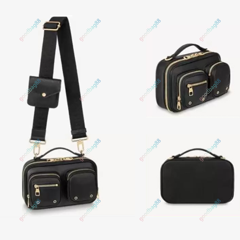 UTILITY CROSSBODY Handbags Designer Camera Bags Luxury Women Men Messenger Bag Fashion Genuine Leather M0n0grams Lady Multi Purses M80446 M80450 18x11x10cm, Black
UTILITY CROSSBODY Handbags Designer Camera Bags Luxury Women Men Messenger Bag Fashion Genuine Leather M0n0grams Lady Multi Purses M80446 M80450 18x11x10cm, Black