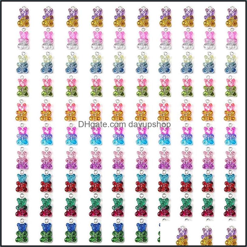 Charms Jewelry Findings Components 50Pcs Fashion Cute Resin Gummy Bear Pendant For Woman Girls Cartoon Findin Dhuql
Charms Jewelry Findings Components 50Pcs Fashion Cute Resin Gummy Bear Pendant For Woman Girls Cartoon Findin Dhuql