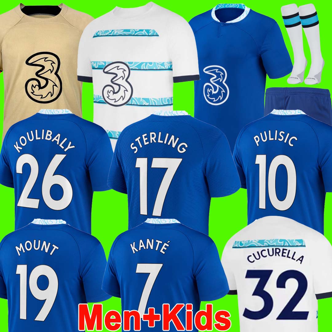 S - 4XL CFC PULISIC soccer jersey 22 23 STERLING CUCURELLA KOULIBALY ZIYECH MOUNT KANTE HAVERTZ WERNER CHILWELL JAMES football shirt 2022 2023 men kids kit, 22 23 third men patch2
S - 4XL CFC PULISIC soccer jersey 22 23 STERLING CUCURELLA KOULIBALY ZIYECH MOUNT KANTE HAVERTZ WERNER CHILWELL JAMES football shirt 2022 2023 men kids kit, 22 23 third men patch2