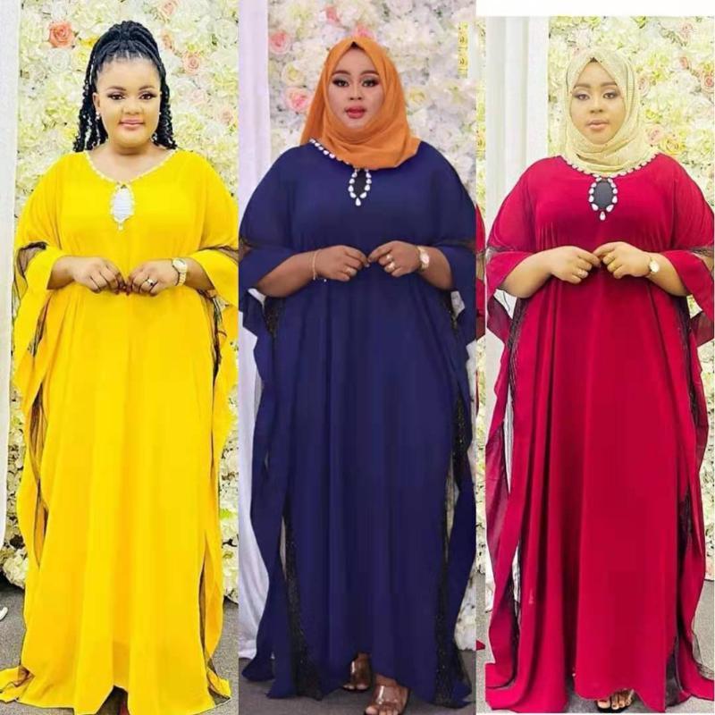Ethnic Clothing African Dashiki Women's Fashion Abaya Stylish Chiffon Fabrics Loose Long Dress Free Size InsideEthnic
Ethnic Clothing African Dashiki Women's Fashion Abaya Stylish Chiffon Fabrics Loose Long Dress Free Size InsideEthnic