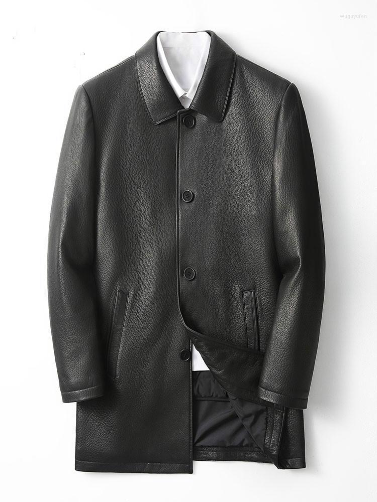 Men's Leather & Faux Mens Genuine Down Jacket Coat Removable Liner Authentic Deerskin Men Clothing Casual, Black
Men's Leather & Faux Mens Genuine Down Jacket Coat Removable Liner Authentic Deerskin Men Clothing Casual, Black