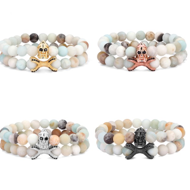 2pcs/set Amazon Stone tube crown stone 8mm skull tube gold silver copper cz zircon cubic zirconia beads bohemian Bracelet agate Onyx Stone Bangles hj5f
2pcs/set Amazon Stone tube crown stone 8mm skull tube gold silver copper cz zircon cubic zirconia beads bohemian Bracelet agate Onyx Stone Bangles hj5f