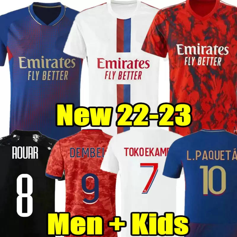 22 23 Lyon Soccer Jersey AOUAR CHERKI DEMBELE TRAORE TOKO EKAMBI KADEWER Maillot de foot 2022 2023 Lyonnais home away fourth football shirts men kids kit, 22-23 home kids
22 23 Lyon Soccer Jersey AOUAR CHERKI DEMBELE TRAORE TOKO EKAMBI KADEWER Maillot de foot 2022 2023 Lyonnais home away fourth football shirts men kids kit, 22-23 home kids