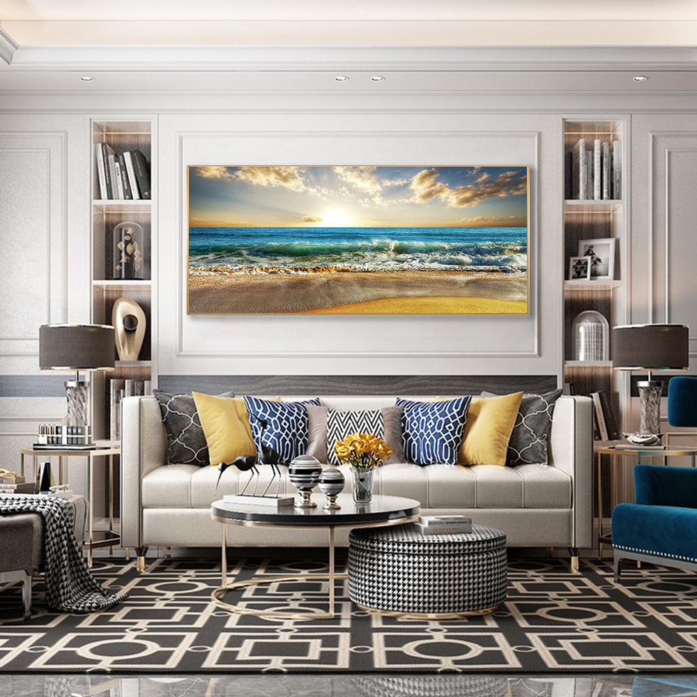 Beach Sunset Wall Art Posters Large Landscape Canvas Painting Print Nordic Forest Trees Wall Decoration Picture For Home Decor
Beach Sunset Wall Art Posters Large Landscape Canvas Painting Print Nordic Forest Trees Wall Decoration Picture For Home Decor