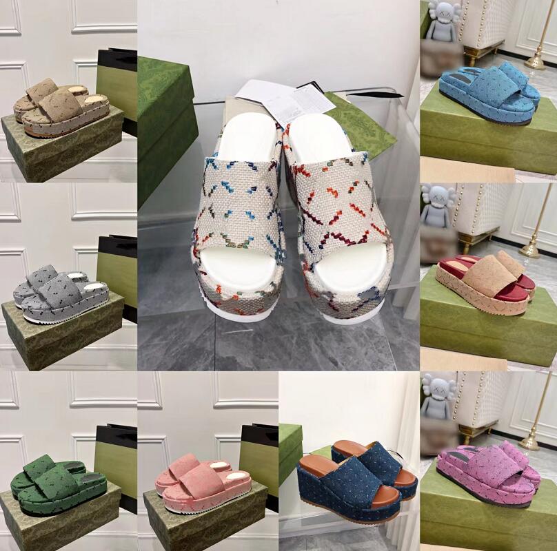 Designer High quality Heel Slippers Sandal Womens Slippers Slide Flip Flops Luxury Flat Thick Bottom Wedge Embroidery Printed Rubber Dress Shoes Platform, Not sent separately
Designer High quality Heel Slippers Sandal Womens Slippers Slide Flip Flops Luxury Flat Thick Bottom Wedge Embroidery Printed Rubber Dress Shoes Platform, Not sent separately