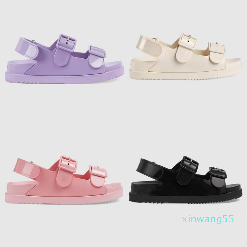 Designer Women's sandal with mini Double G Rubber Jelly Slippers Platform Sandals Adjustable Buckle Cartoons Slides Summer Beach Flip Flops, Color 1
Designer Women's sandal with mini Double G Rubber Jelly Slippers Platform Sandals Adjustable Buckle Cartoons Slides Summer Beach Flip Flops, Color 1