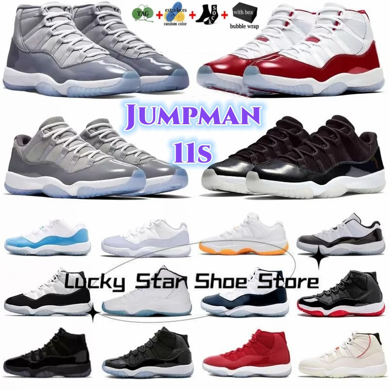 11 basketball shoes Mens women Cherry 72-10 Low Cool Grey Concord Bred win like 96 Platinum Tint Animal Instinctmen Bright Citrus UNC men sports sneakers
11 basketball shoes Mens women Cherry 72-10 Low Cool Grey Concord Bred win like 96 Platinum Tint Animal Instinctmen Bright Citrus UNC men sports sneakers