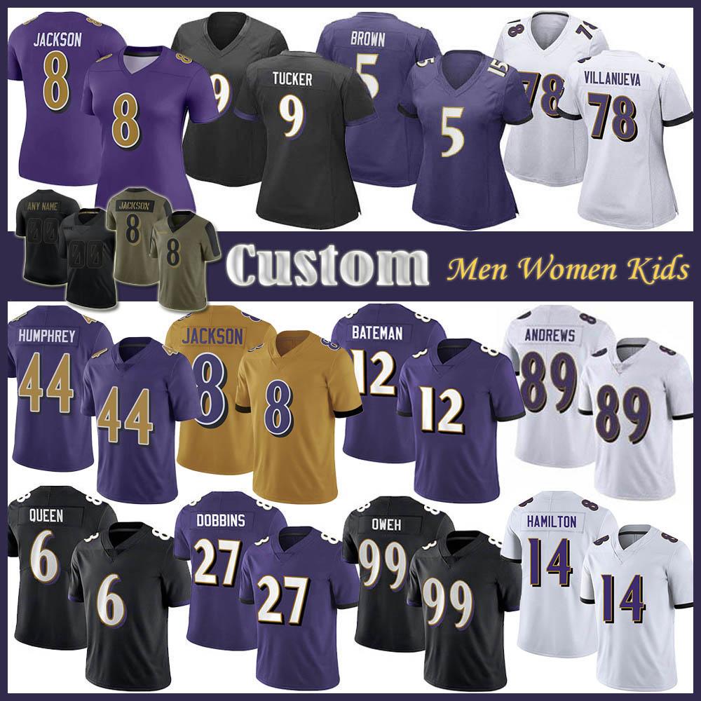 Kyle Hamilton Tyler Linderbaum Custom Men Women Kid Football Jersey Lamar Jackson Mark Andrews Justin Tucker Marlon Humphrey Odafe Oweh J.K. Dobbins Rashod Bateman, Shown13
Kyle Hamilton Tyler Linderbaum Custom Men Women Kid Football Jersey Lamar Jackson Mark Andrews Justin Tucker Marlon Humphrey Odafe Oweh J.K. Dobbins Rashod Bateman, Shown13