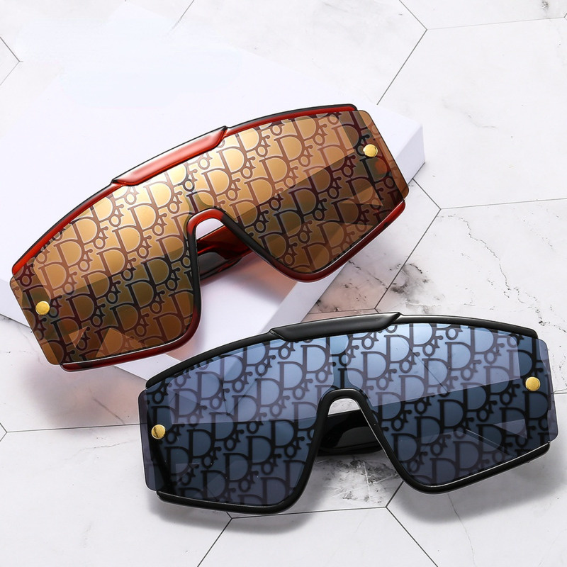 Sunglasses Personalized Letter Fashion Large Frame Conjoined Men's And Women's Versatile Street Shooting GlassesSunglasses
Sunglasses Personalized Letter Fashion Large Frame Conjoined Men's And Women's Versatile Street Shooting GlassesSunglasses