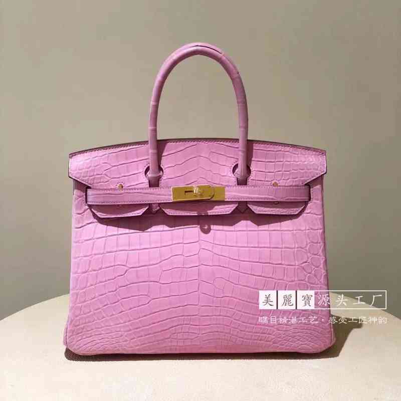 Luxury Designer totes herme birkins Handmade fog faced Nile crocodile leather bag 30 women's handbag 5p cherry blossom pink gold, 5p cherry blossom powder
Luxury Designer totes herme birkins Handmade fog faced Nile crocodile leather bag 30 women's handbag 5p cherry blossom pink gold, 5p cherry blossom powder